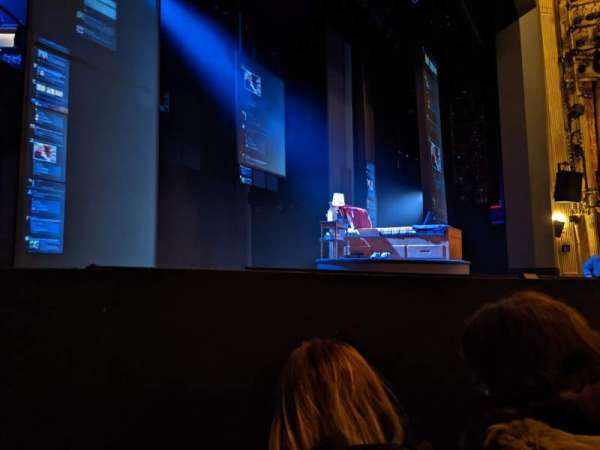 Music Box Theatre, section: Orchestra L, row: B, seat: 7