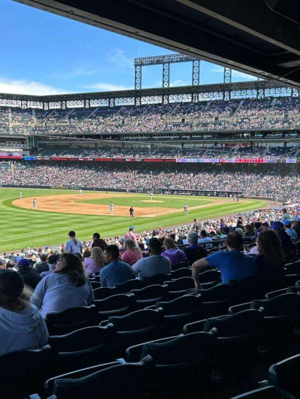 Coors Field, section: 146, row: 35, seat: 14