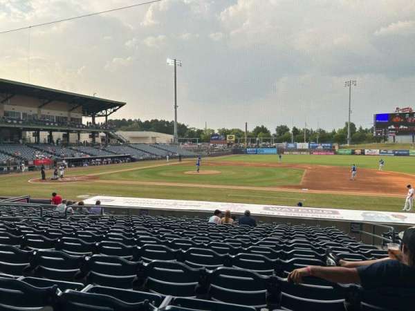 Trustmark Park, section: 116, row: S, seat: 12