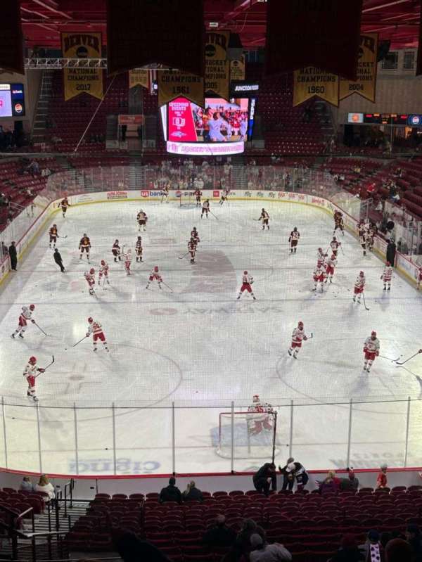 Magness Arena, section: 6, row: 27, seat: 16