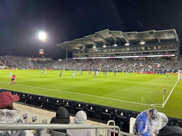 Dick's Sporting Goods Park, section: 101, row: 4, seat: 11