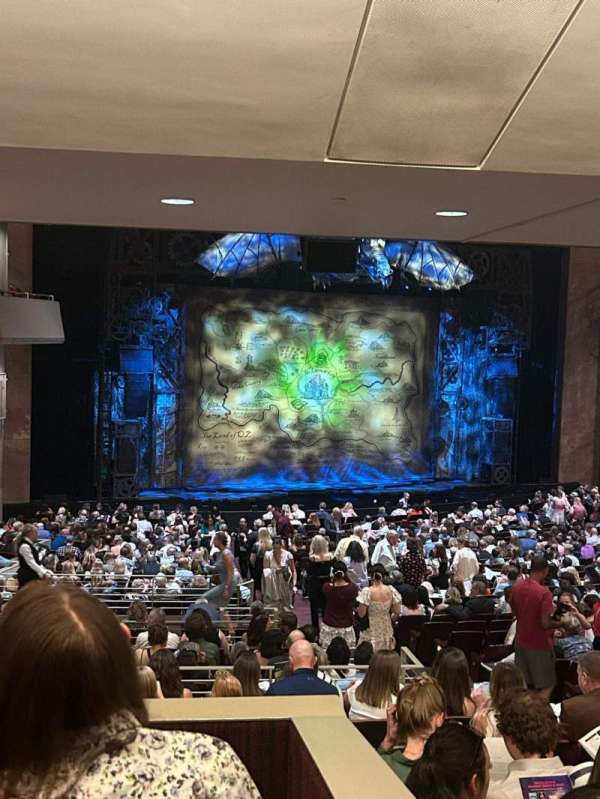 Temple Buell Theatre, section: Orchestra E, row: XX, seat: 1