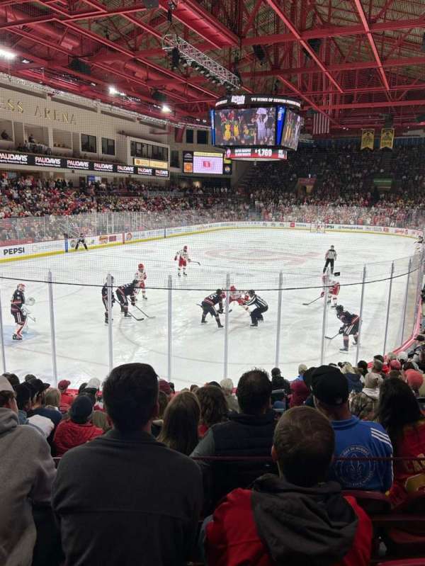 Magness Arena, section: 5, row: 11, seat: 4