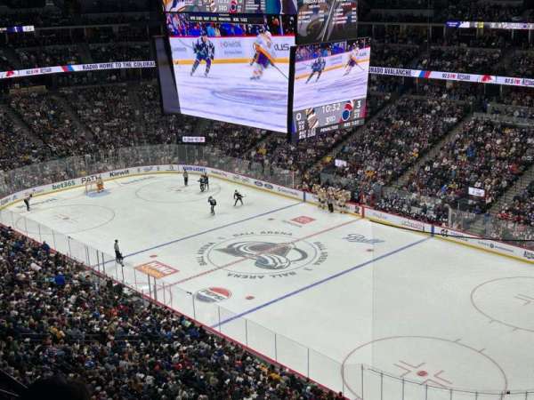 Ball Arena, section: 332, row: 8, seat: 11