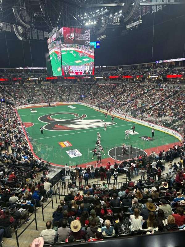 Ball Arena, section: 220, row: 1, seat: 4