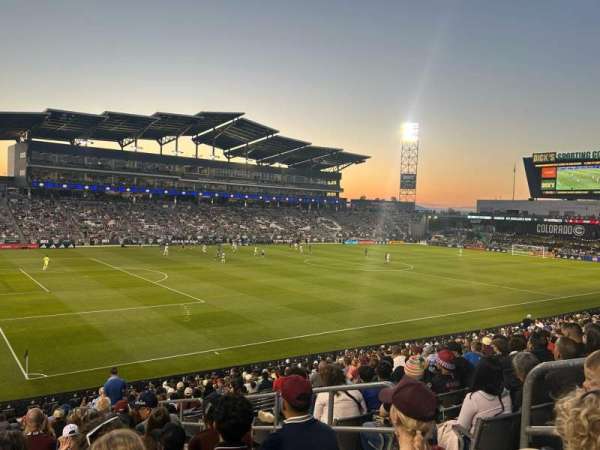 Dick's Sporting Goods Park, section: 112, row: 23, seat: 5