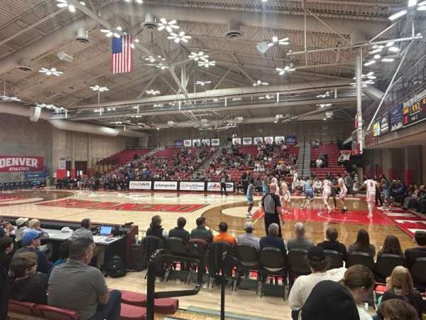 Magness Arena, section: 5, row: 6, seat: 6