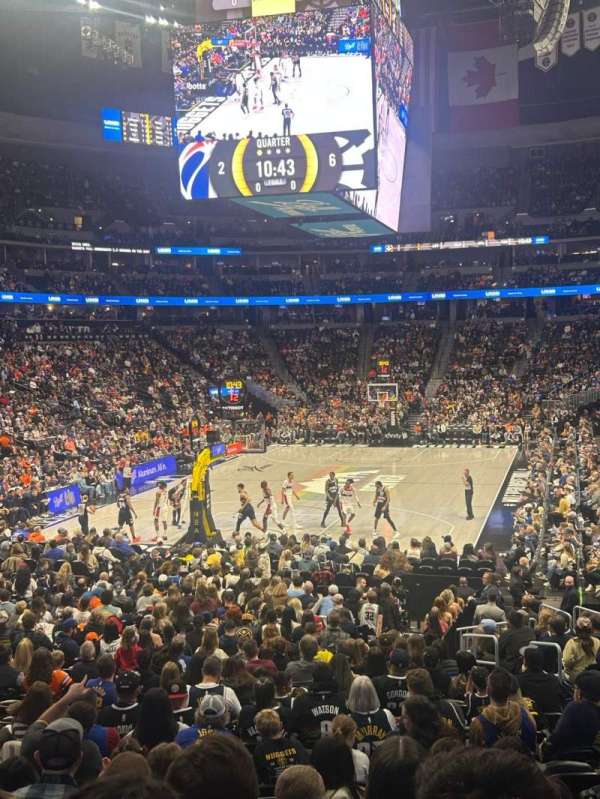 Ball Arena, section: 134, row: 17, seat: 9