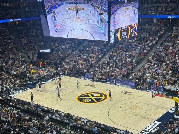 Ball Arena, section: 334, row: 6, seat: 8