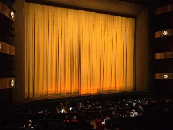 David H. Koch Theater, section: First Ring L, row: A, seat: 25