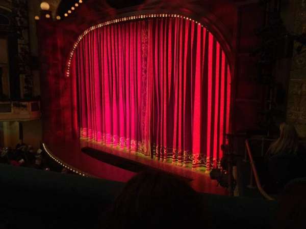 Shubert Theatre, section: Mezzanine R, row: B, seat: 6