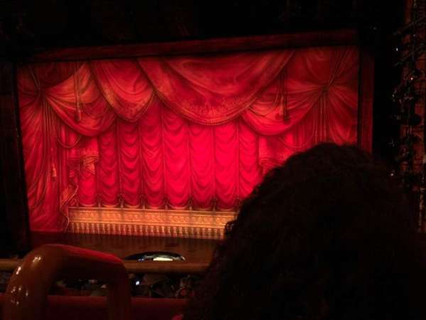 August Wilson Theatre, section: Mezzanine R, row: B, seat: 2