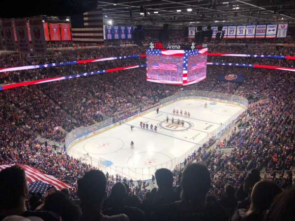 UBS Arena, section: 326, row: 6, seat: 5