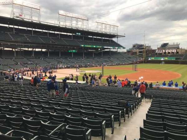 Wrigley Field, section: 124, row: 8, seat: 6