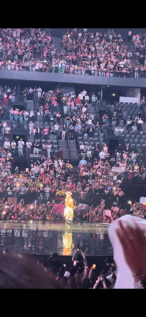 Accor Arena, section: Gradin O, row: 18, seat: 14