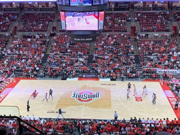 Value City Arena, section: 305, row: H, seat: 14