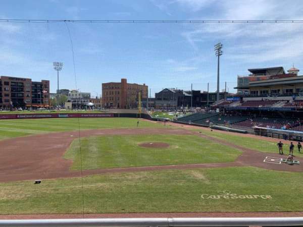 Day Air Ballpark, section: 209, row: 1, seat: 15