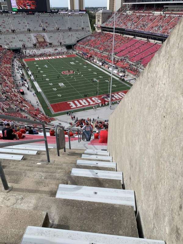 Ohio Stadium, section: 6C, row: 32, seat: 1