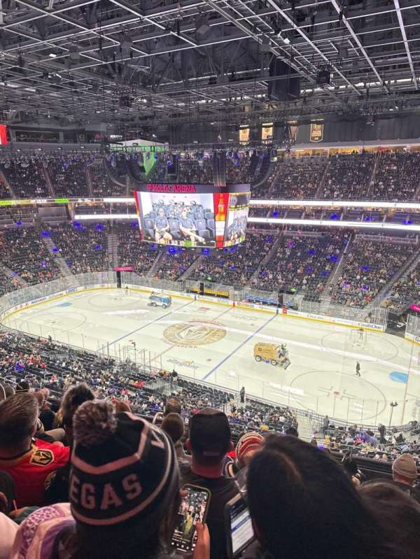 T-Mobile Arena, section: 226, row: H, seat: 4