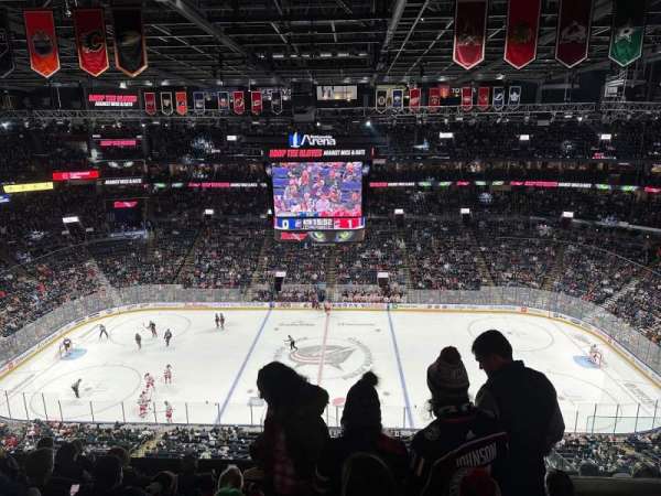 Nationwide Arena, section: 217, row: G, seat: 5