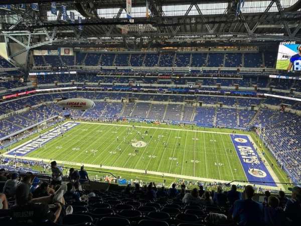 Lucas Oil Stadium, section: 611, row: 14, seat: 13