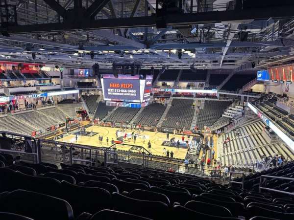 Cintas Center, section: 202, row: 13, seat: 7