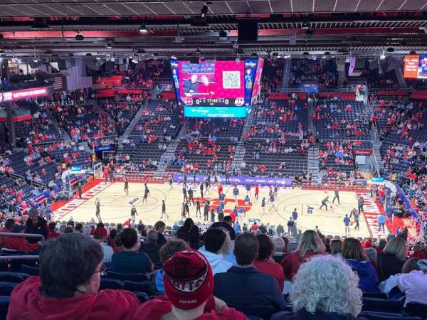 University of Dayton Arena, section: 410, row: D, seat: 10