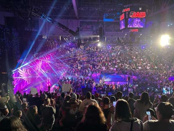 Nutter Center, section: 221, row: 25, seat: 7