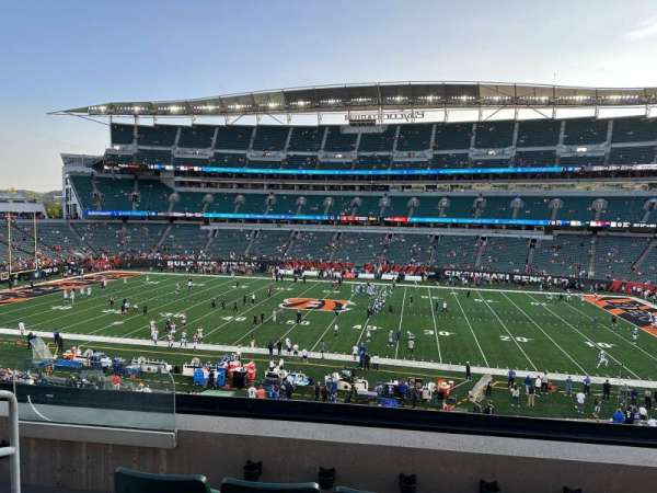 Paycor Stadium, section: 238, row: 4, seat: 12