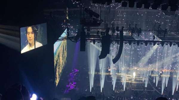 Oakland Arena, section: 219, row: 12, seat: Seat 7