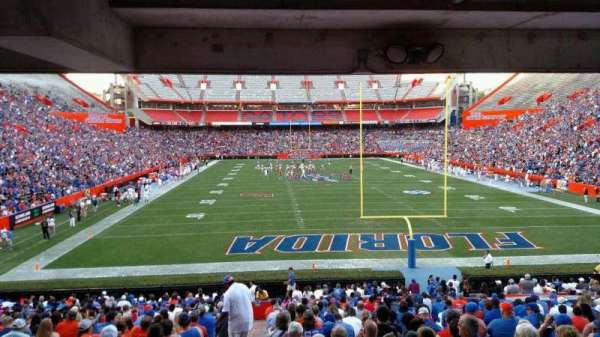 Ben Hill Griffin Stadium, section: E, row: 27, seat: 17