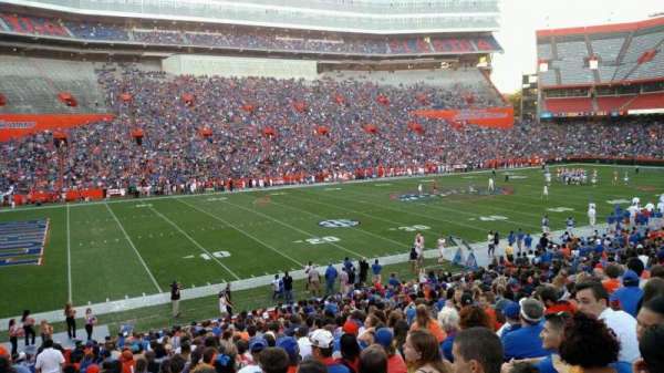 Ben Hill Griffin Stadium, section: 41, row: 20, seat: 10
