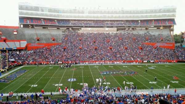 Ben Hill Griffin Stadium, section: 40, row: 58, seat: 15