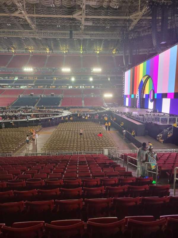 The Dome at America's Center, section: 112LO, row: R, seat: 5