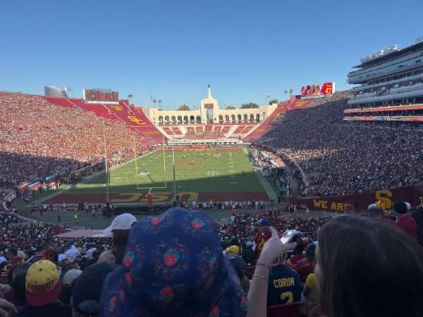 Los Angeles Memorial Coliseum, section: 213, row: 10, seat: 30