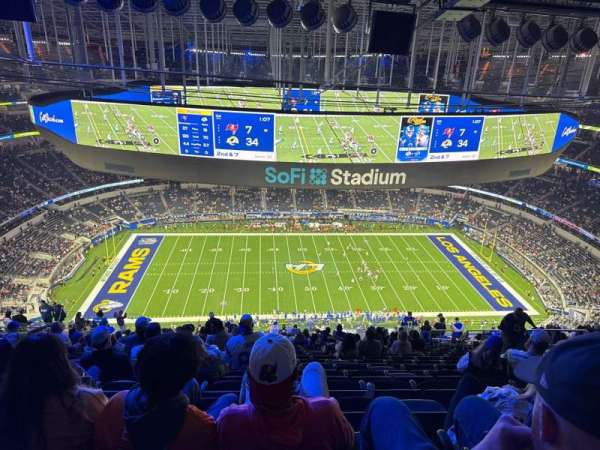 SoFi Stadium, section: 539, row: 22, seat: 11