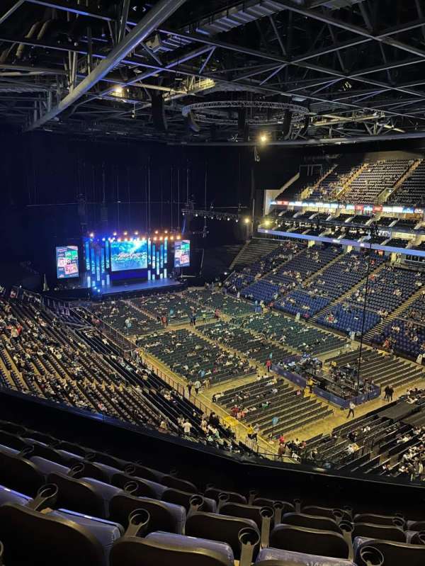 The O2, London, section: 408, row: F, seat: 622