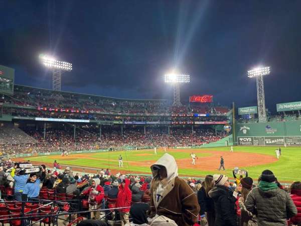 Fenway Park, section: Loge Box 102, row: FF, seat: 8
