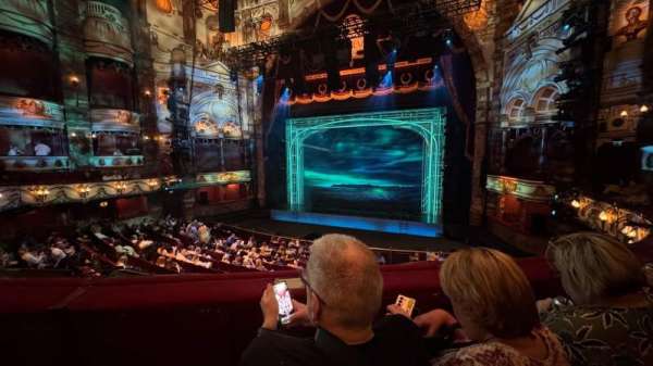 London Coliseum, section: Dress Circle, row: B, seat: 20