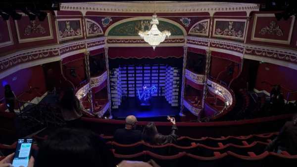 Gaiety Theatre, section: Upper Circle, row: M, seat: 19
