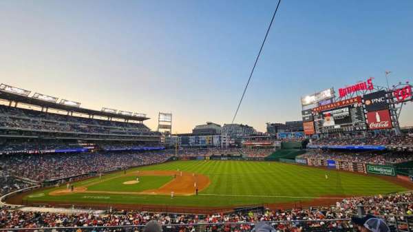 Nationals Park, section: 221, row: C, seat: 4