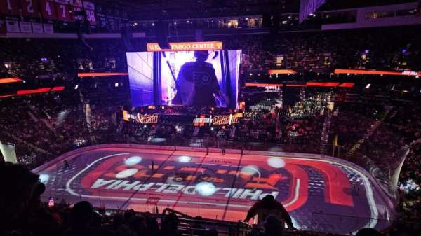 Xfinity Mobile Arena, section: 202, row: 11, seat: 19