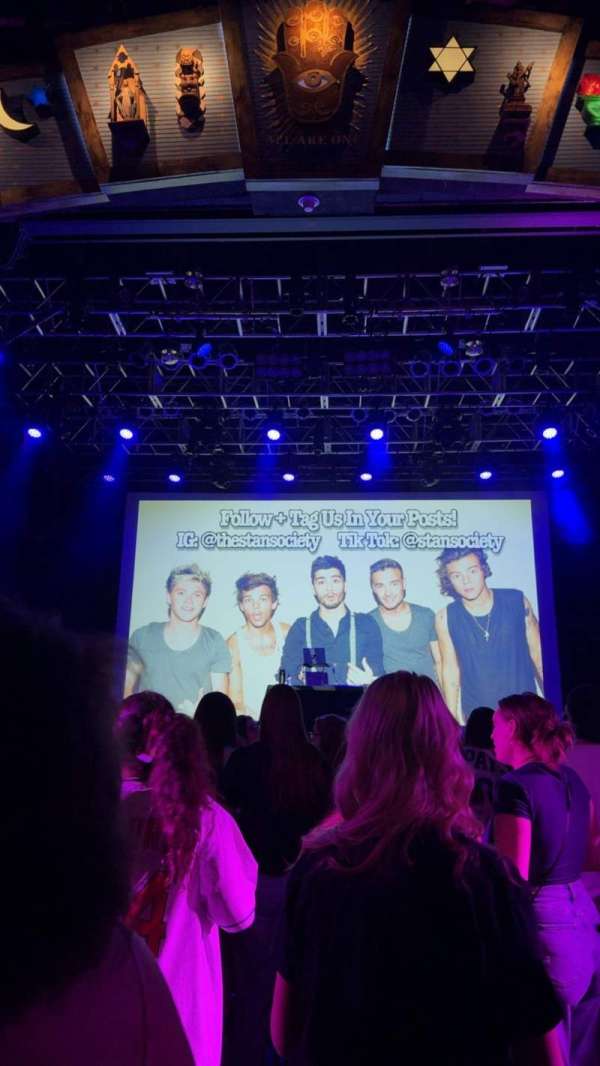 House Of Blues - Cleveland, section: GA1, seat: GA Standing