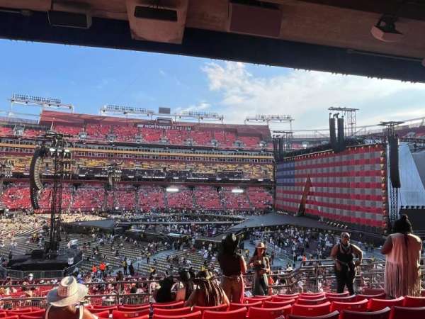 Northwest Stadium, section: 222, row: 8, seat: 11