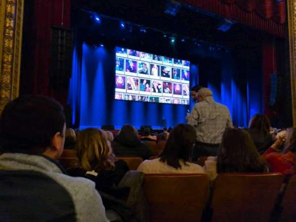 Chicago Theatre, section: MNFL3L, row: LL, seat: 315