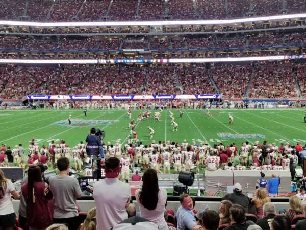 Mercedes-Benz Stadium, section: C127, row: 8, seat: 5