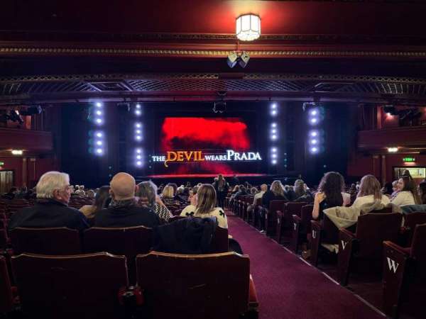 Dominion Theatre, section: Stalls, row: Z, seat: 26