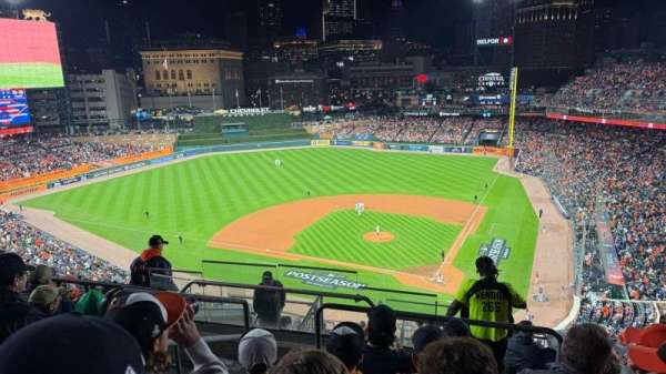 Comerica Park, section: 330, row: 10, seat: 19