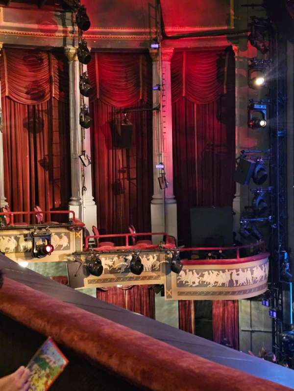 Broadhurst Theatre, section: Mezzanine C, row: BB, seat: 101-103