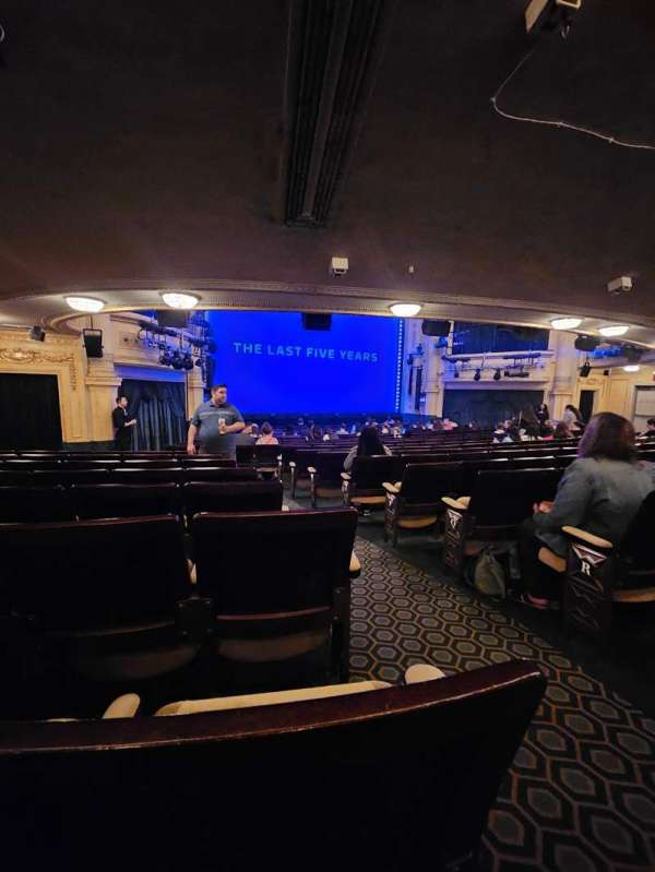 Hudson Theatre, section: Orchestra L, row: L, seat: T1 & T3